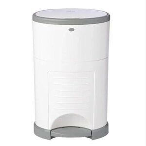 Diaper Dekor EKO Classic Diaper Pail, White | ONLY Eco-Friendly Diaper Mini